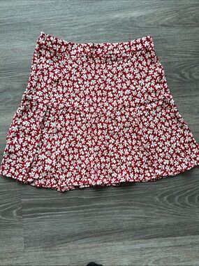 Reformation Floral Skirt